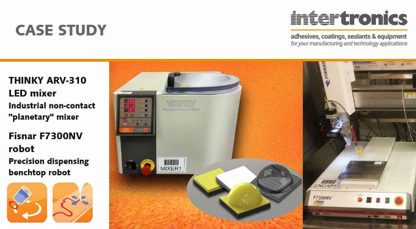 Material mixing and dispensing prove key for LED phosphor mixing