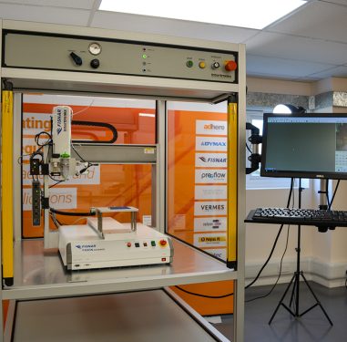 Flexible bespoke robotic enclosure for dispensing