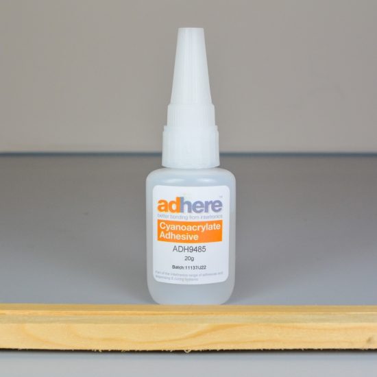 Best cyanoacrylate adhesive for wood, leather, cork or paper - Intertronics