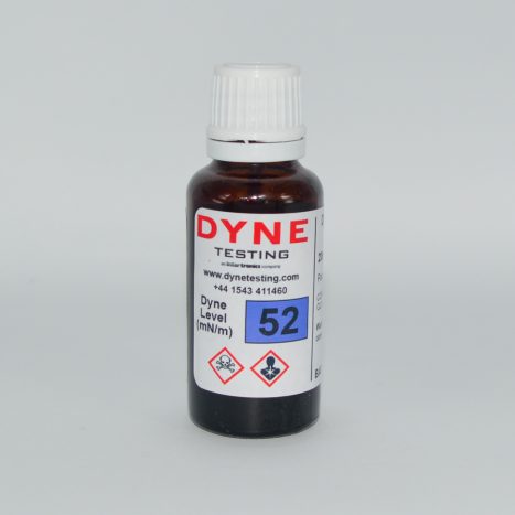 Dyne Testing Ink, ISO Type, 52 Dynes