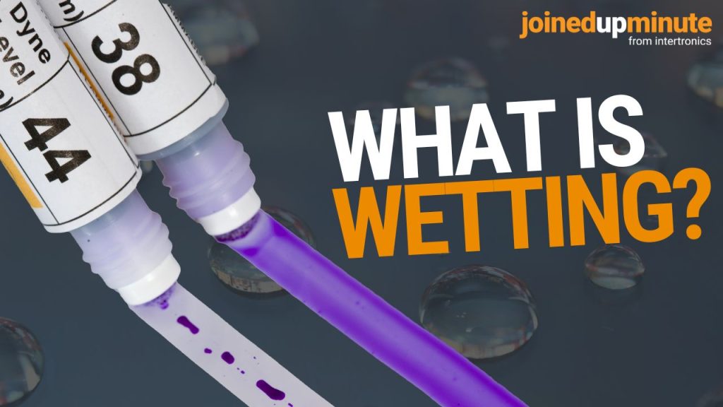 What is wetting? – a JoinedUpMinute overview