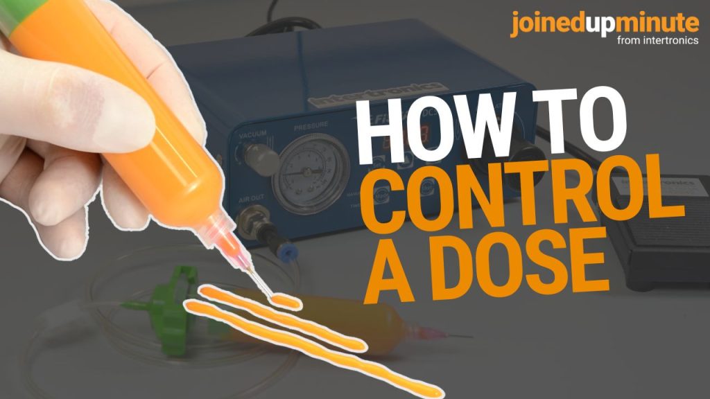 How to control a dose – JoinedUpMinute