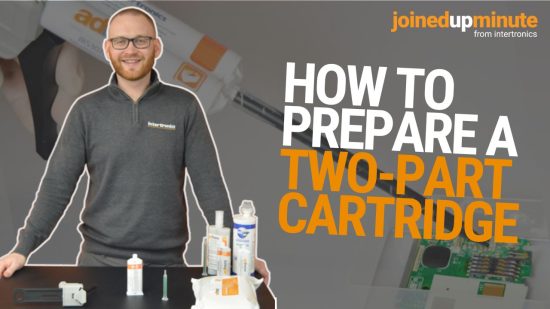 How to prepare a two-part cartridge