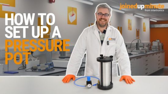 How to set up a pressure pot