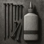 Nails screws glue