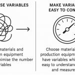 Variables in medical device manufacturing
