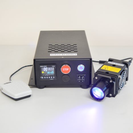 IUV110 LED UV Curing Spot Setup
